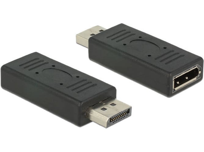 Cable de Datos DELOCK (DisplayPort - Negro)