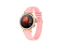 Reloj Inteligente Cf33 1 27 Pulgadas Ip67 Resistente Al Agua Más De 100 Modos Deportivos Rosa YEMAESRE