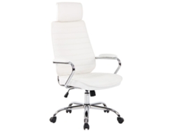 Silla de Escritorio DUDECOR (Acero - Blanco)