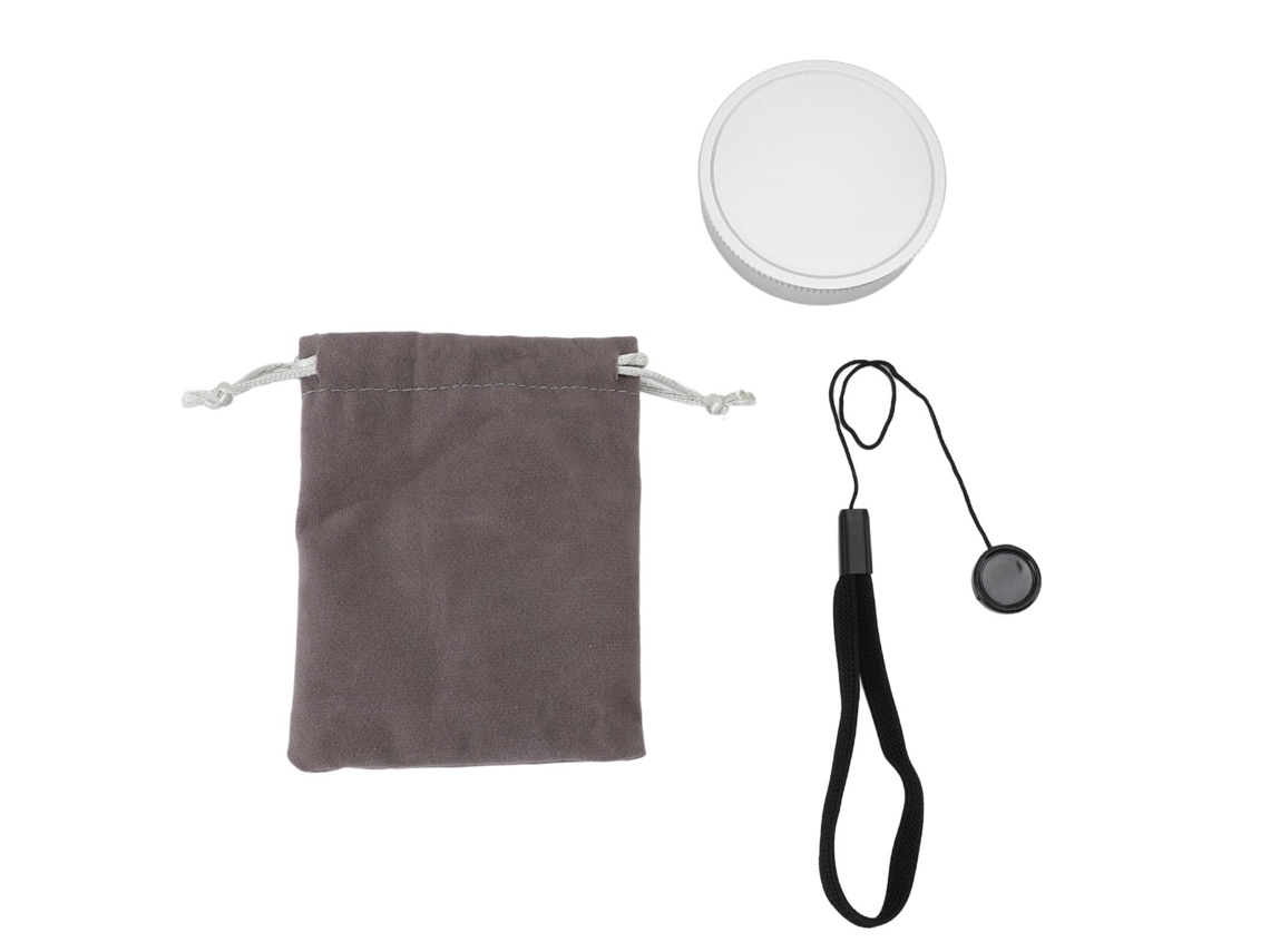 Tapa protectora de aluminio para lente de cámara Wide Evo