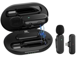 Micrófono inalámbrico para iPad, Lavalier inalámbrico profesional y portátil Panoona