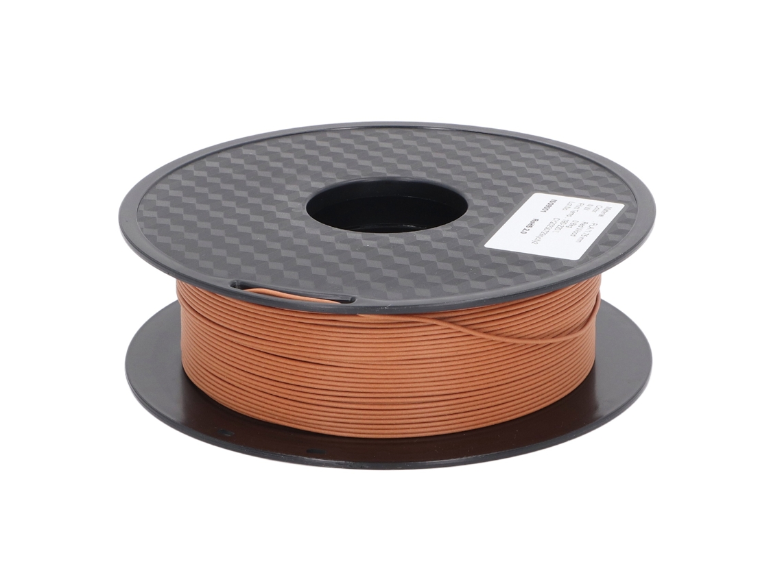 Filamento Pla Para Impresora 3d 1.75mm Cor Madeira Vermelha Aparição Brilhante Inbloqueável