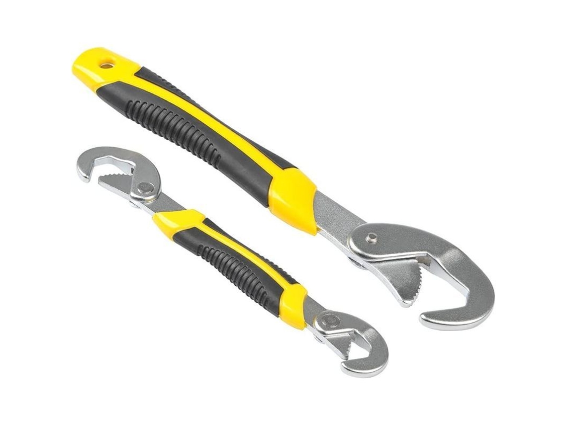 Llave Ajustable De Gancho Autobloqueante 2 Piezas, Llave Universal Multifunción Para Tuercas Y Tuercas Hexagonales Cuadradas