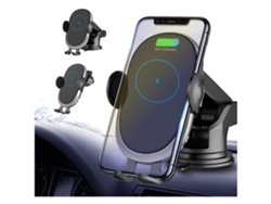 Cargador Carro Sem Fios Sensor YEMAESRE Negro