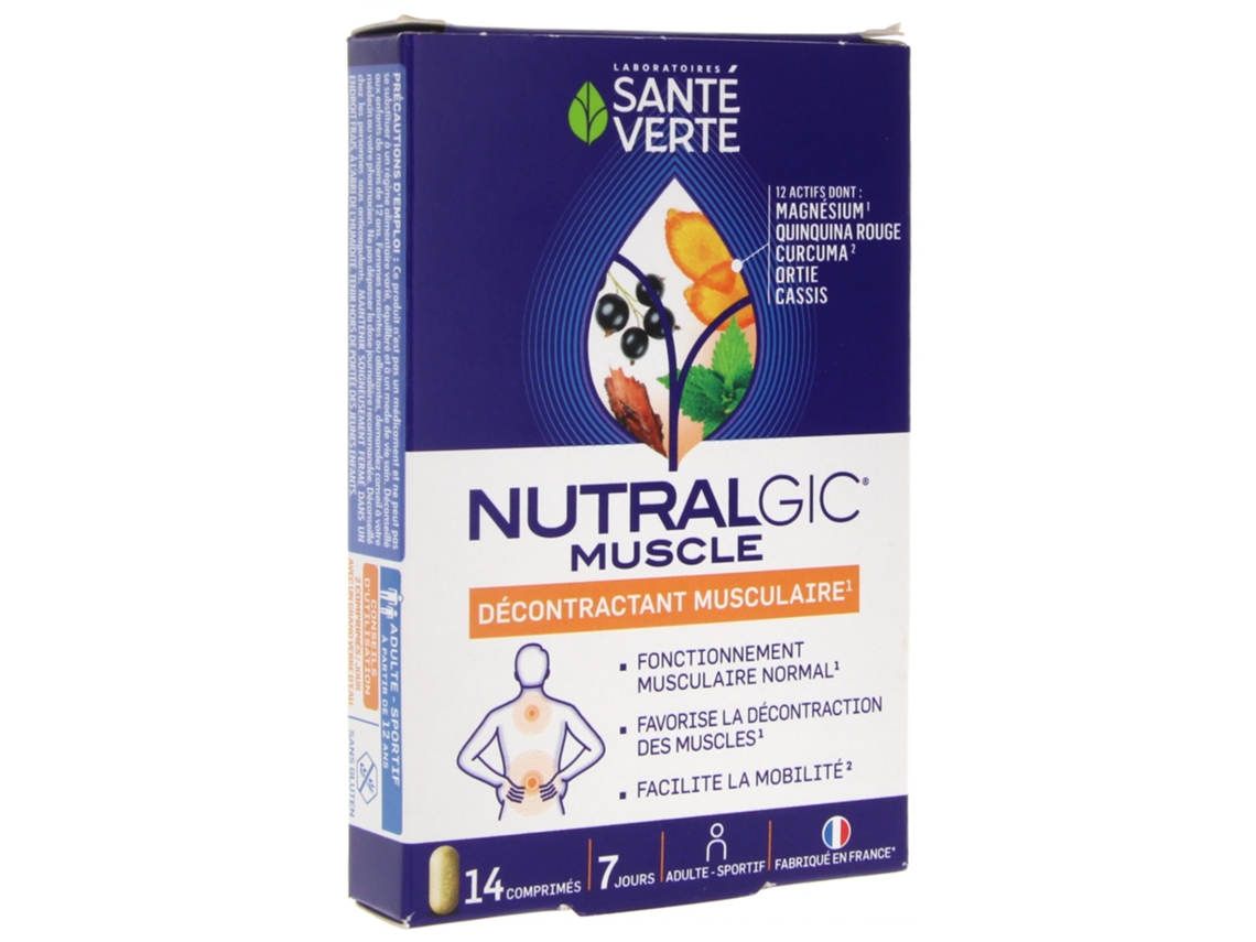 Nutralgic Músculo 14 Comprimidos SANTÉ VERTE