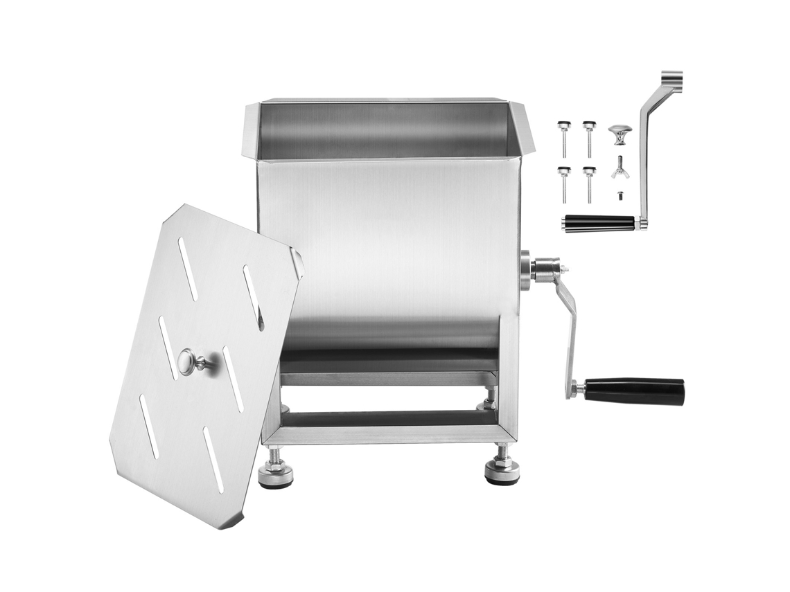 Mezcladora Manual De Carne Con Tanque Fijo De Succebuy 15l Para Mezclar Hasta 7kg