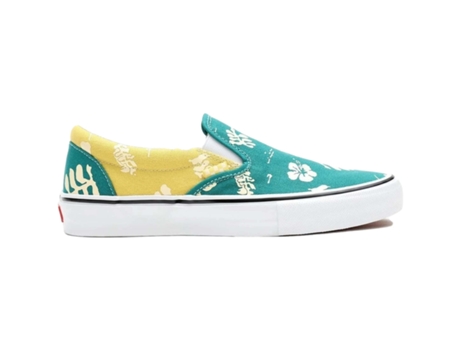 Zapatillas de Hombre para Skate VANS Slip On Aloha Verde (41)