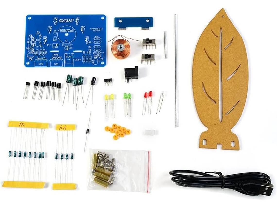 Kits Electrónicos Para Armar Con Oscilación Electromagnética, Levitación Magnética Y Luces.