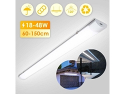 Tira De Led Impermeable De 18 W Y 60 Cm, Interconectable, Con Placa De Circuito Impreso.