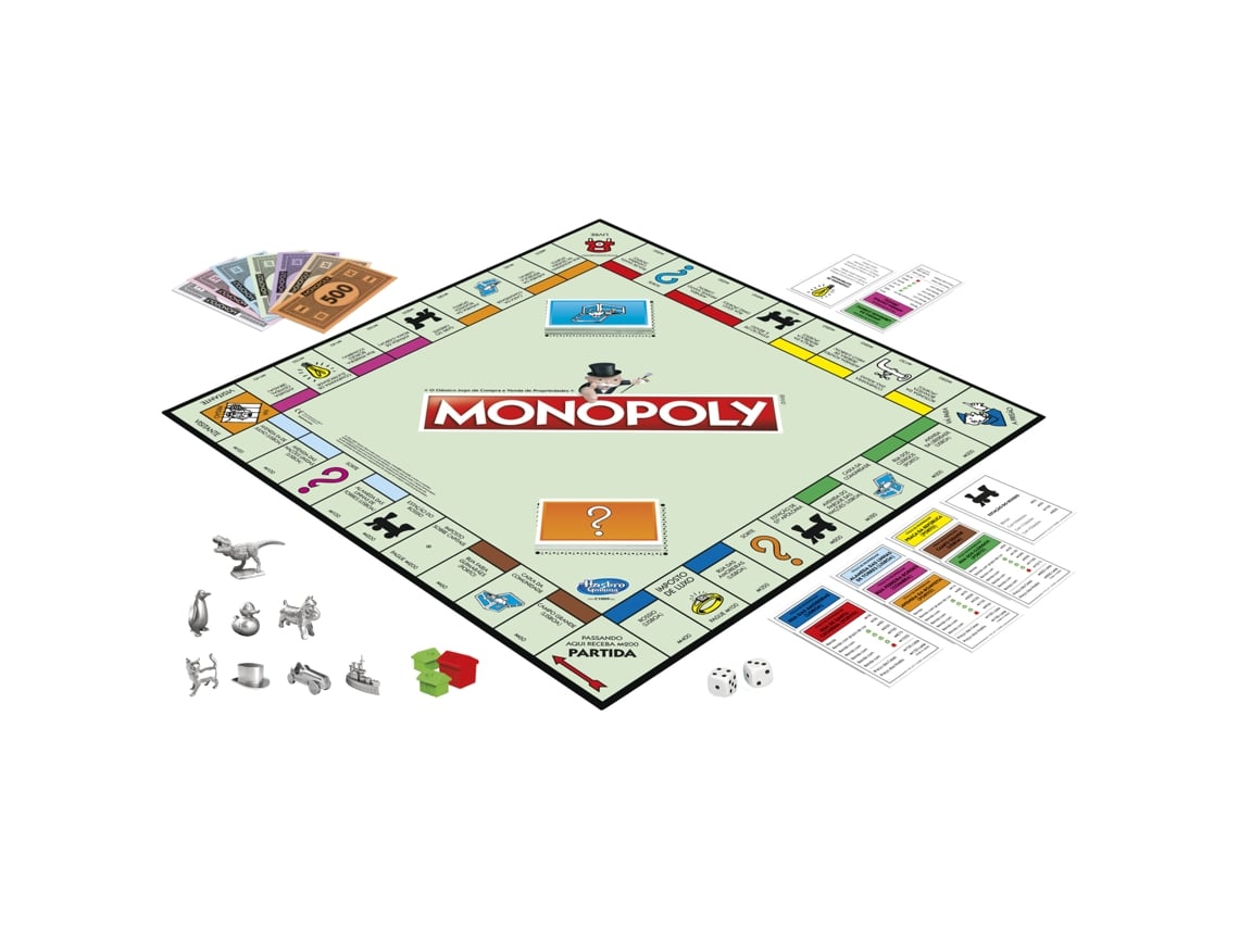 Monopoly - Clásico, Edad recomendada: a partir de 8 años (Hasbro