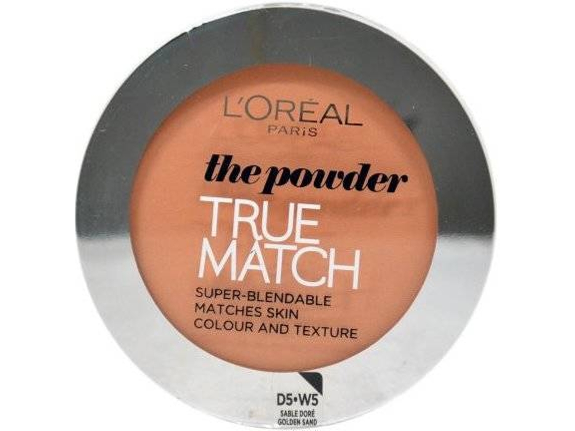 Base en Polvo L'OREAL PARIS True Match Powder Wolden Sand (9g)