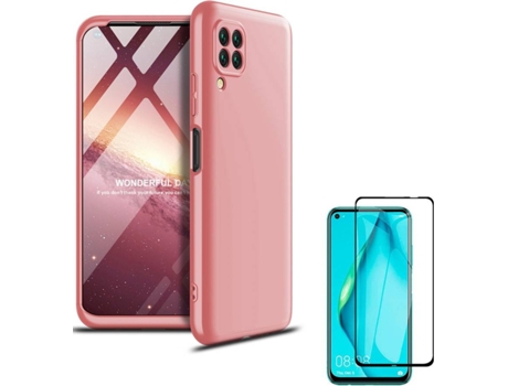 Carcasa y Protector Huawei P40 Lite Slim armor 360º Rosa