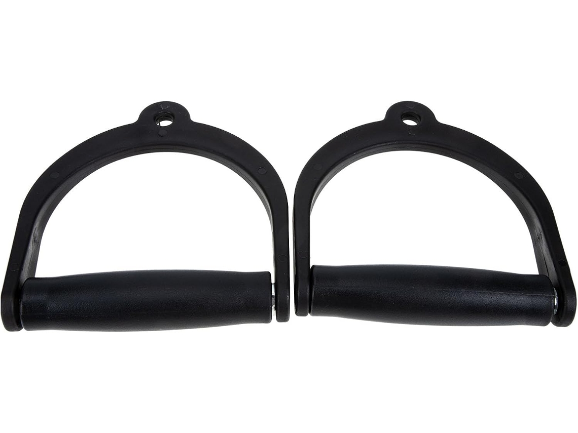 Juego de 2 empuñaduras ergonómicas y resistentes al desgaste para bandas de resistencia profesionales.