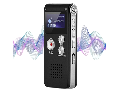 Mini grabadora de voz profesional recargable de 8GB con audio digital todo en uno y reproducción Claret Mp3
