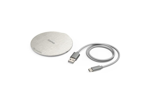 Cargador para Smartphone HAMA Qi-Fc10 Metal 10 W Blanco