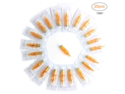 Agujas desechables para tatuajes (esterilizadas, de acero inoxidable)