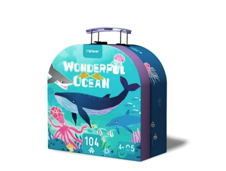 Wonderful Ocean Puzzle 104 Pcs MIDEER (4 años)