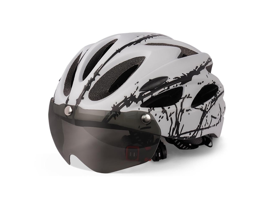 Omni-casco De Ciclismo Para Adultos Hombre Mujer Con Visera Magnética Protector Bike Mtb Bicycle