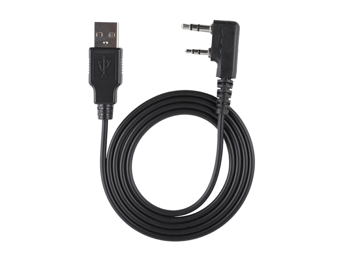 Cable De Programación Usb Con Cabezal K Para Walkie-talkie Baofeng Dm-5r Dm-860 Uv-xs Tier Ii Dmr