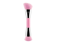 Brochas de maquillaje redondas y angulares, brochas sintéticas de doble punta. Rosewell
