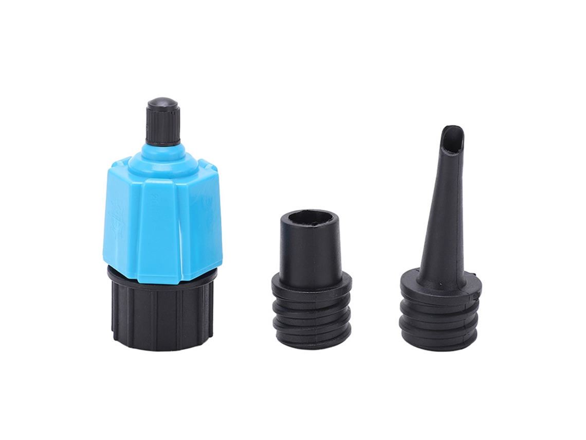 Adaptador de bomba Jinwei para tabla de paddle surf con diseño compacto, válvula resistente a la presión, convertidor para infladores inflables.