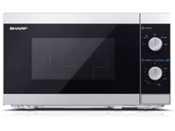 Microondas SHARP YC-MS01E-S (20L - Sin grill - Inox)