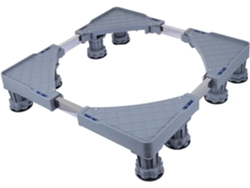Soporte Móvil De Acero Inoxidable Alipis Base Esta Ajustable