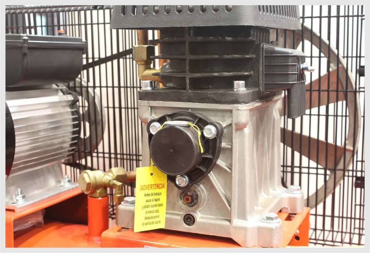 MADER POWER TOOLS - Compresor de aire (sin aceite) 100L 2HP - silencioso -  ecologico - economico : : Bricolaje y herramientas