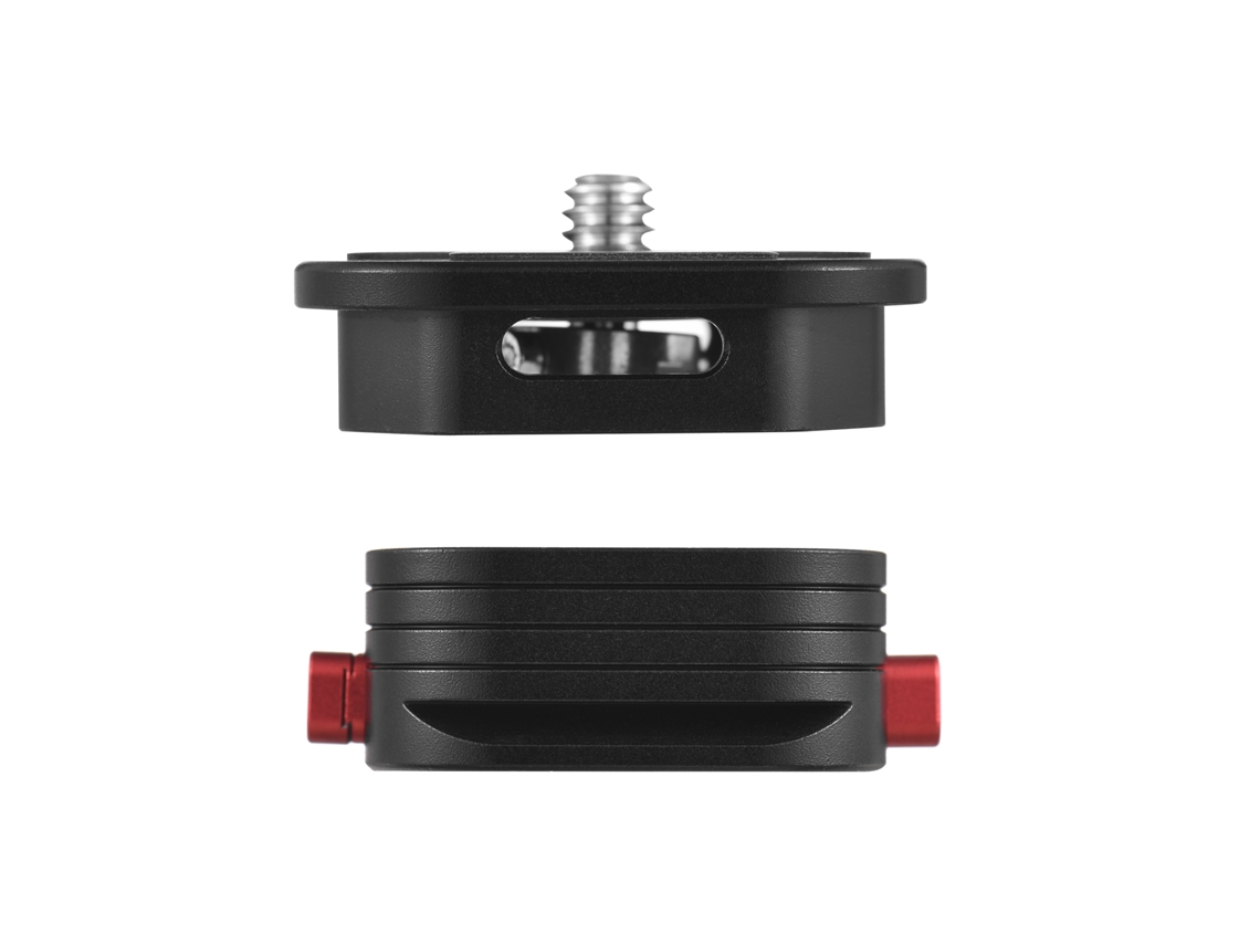 Placa De Liberación Rápida Para Trípode Adaptador Qr Cámara Dslr Mirrorless Aluminio Tornillo 1/4 Pulgada
