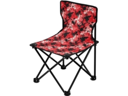 Silla De Camping Plegable Ultraligera Hierro Transpirable Duradera Compacta