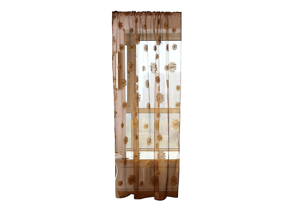 Las nuevas cortinas de gasa hermosas de 1 pieza ALLINLESS
