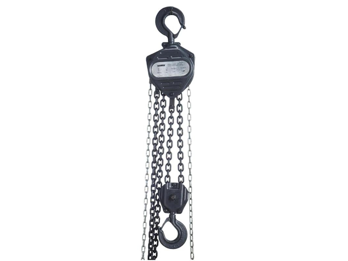 Polipastos cadena maurer  2000 kg / 3 metros
