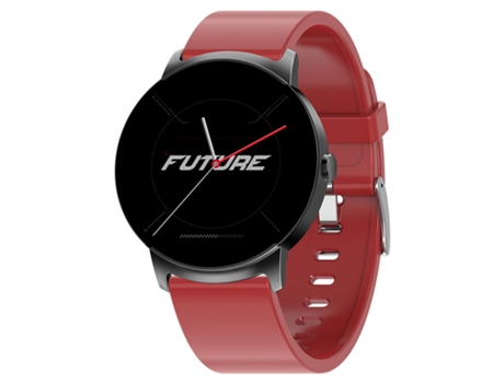 SHAH ARPAN Smart Watch KS02 Bluetooth Call Smart Watch Asistente de voz, negro rojo
