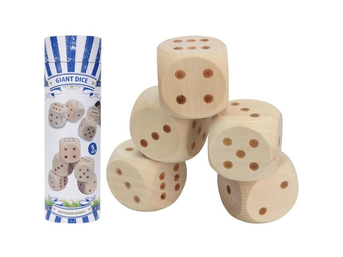 Juego Dados Madera Gigante