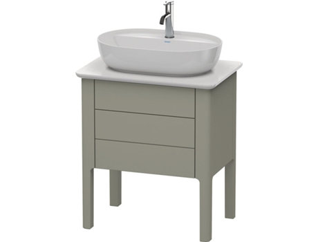 DURAVIT Luv Vanity unit vertical LU9565, 1 cajón, 1 extraíble, anchura: 638mm