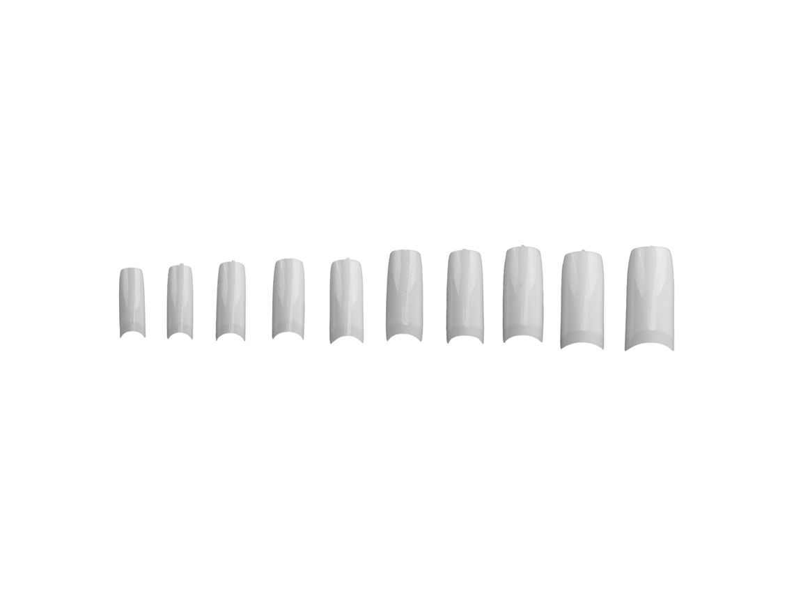Juego De 10 Uñas Postizas Transparentes Profesionales Para Manicura N5346-03