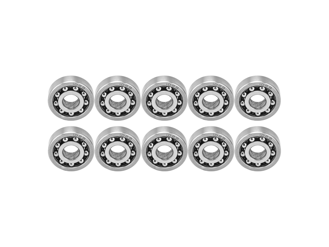 10 Rodamientos De Bolas De Acero 1029 De Bajo Ruido Y Alta Durabilidad Para Máquinas Y Electrodomésticos.