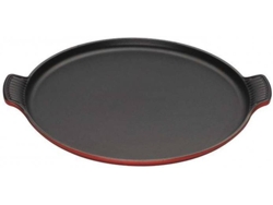 Grill Liso Hondo LE CREUSET Rojo