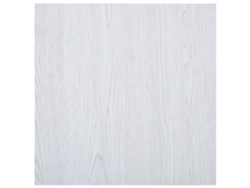Lamas Para Suelo Autoadhesivas Pvc Blanco 5,11 M²