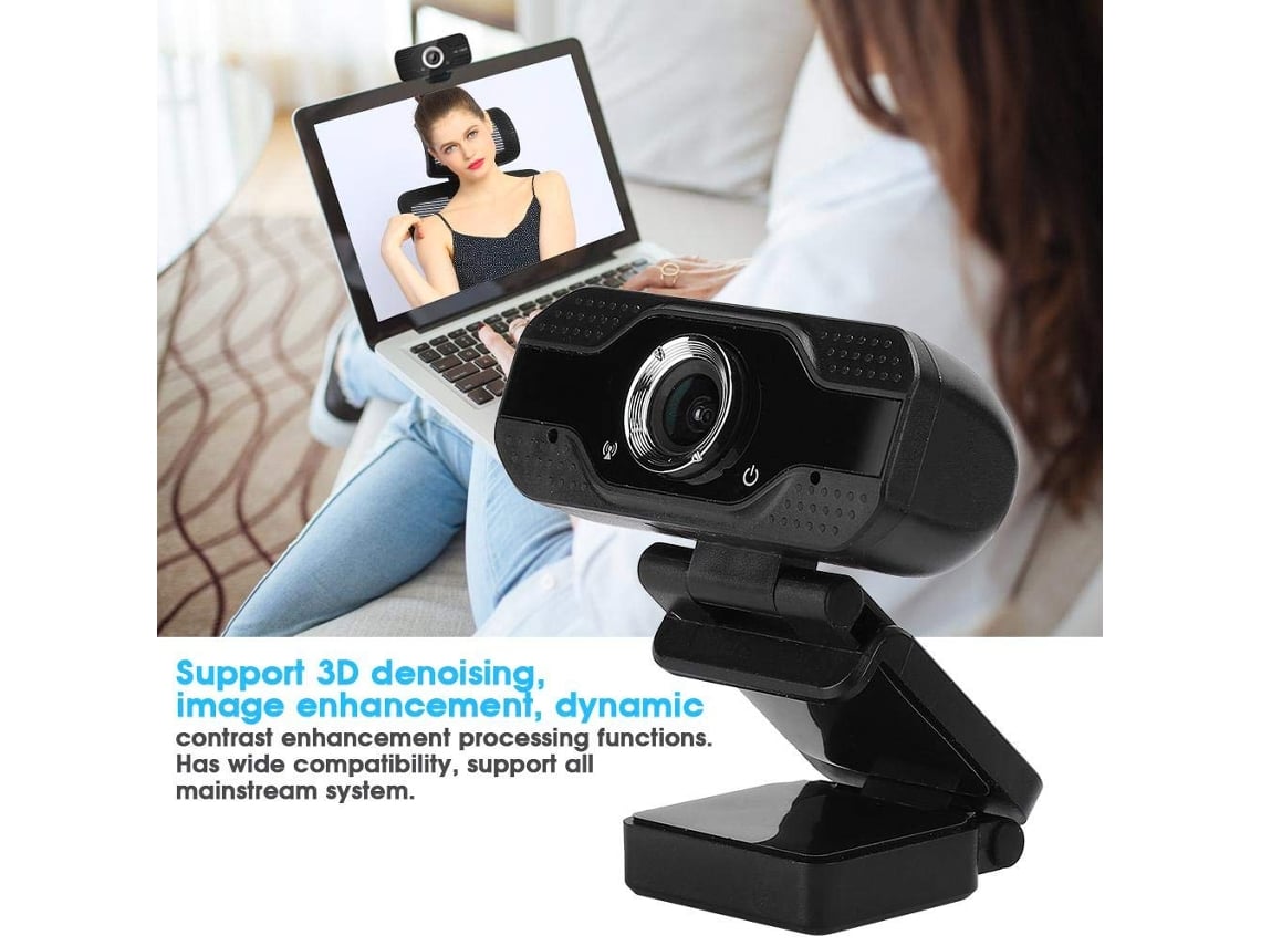 Cámara web Full HD 1080P 30FPS, cámara para computadora de