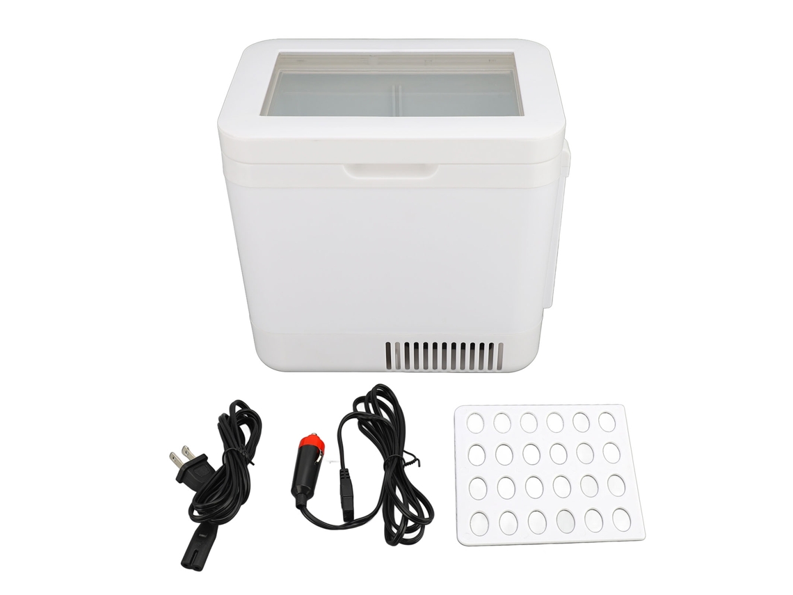 Mini refrigerador para productos de cuidado de la piel con funciones de enfriamiento y calentamiento