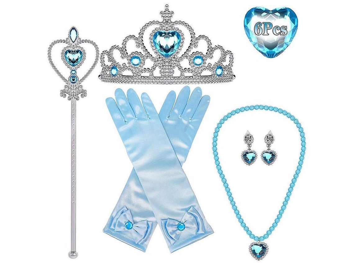 2026altiro-accesorios Para Disfrazarse De Princesa, Varita Mágica Y Tiara Para Niñas, Set De Regalo Para Niños.