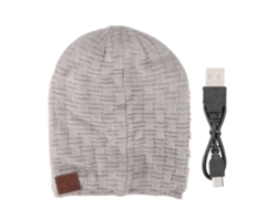 Sombrero a cuadros con auriculares Bluetooth portátiles e inalámbricos