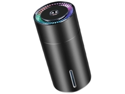 Difusor De Perfume Para Coche Apagado Automático Aluminio Yizhood Negro