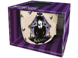 Taza Miércoles Nunca Más Addams 380 ml Stor