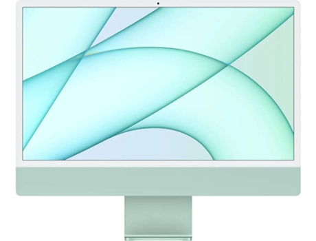 iMac APPLE Verde (24'' - Apple M3 8-Core - RAM: 8 GB - 256 GB SSD - GPU 8-Core)