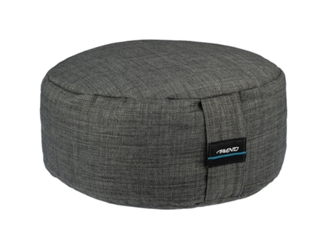 Cojín de meditación - Zafu - Redondo - Gris AVENTO