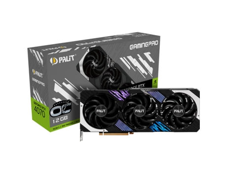 Tarjeta gráfica PALIT Nvida GeForce RTX 4070 GamingPro OC 12Go