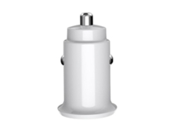 Cargador De Coche Mini Cargador Usb De 2 Puertos Para Mechero De Coche Con 5v/4.8a/24w Compatible Con Teléfonos Y Tablets Blanco Yemaesre