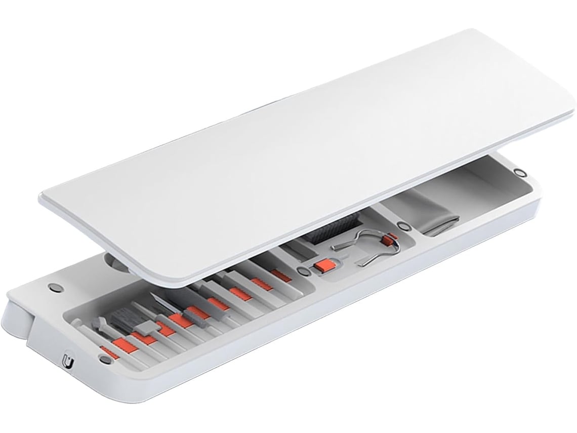 Reposamuñecas Para Teclado Con 22 Herramientas De Limpieza Y Almacenamiento Integrado.